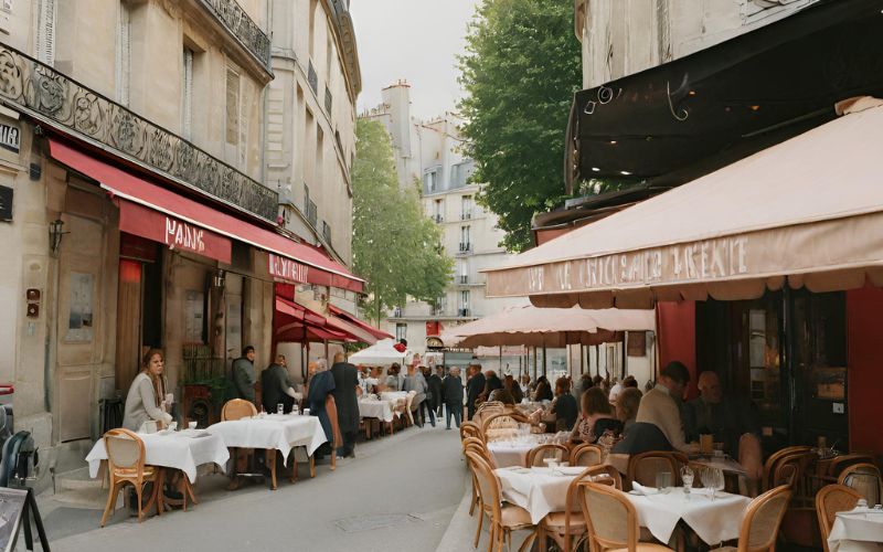 Kulinarische Küche Paris