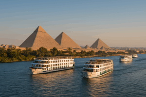 Nilkreuzfahrt mit Kairo und Pyramiden