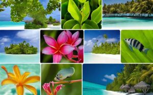Malediven Flora und Fauna